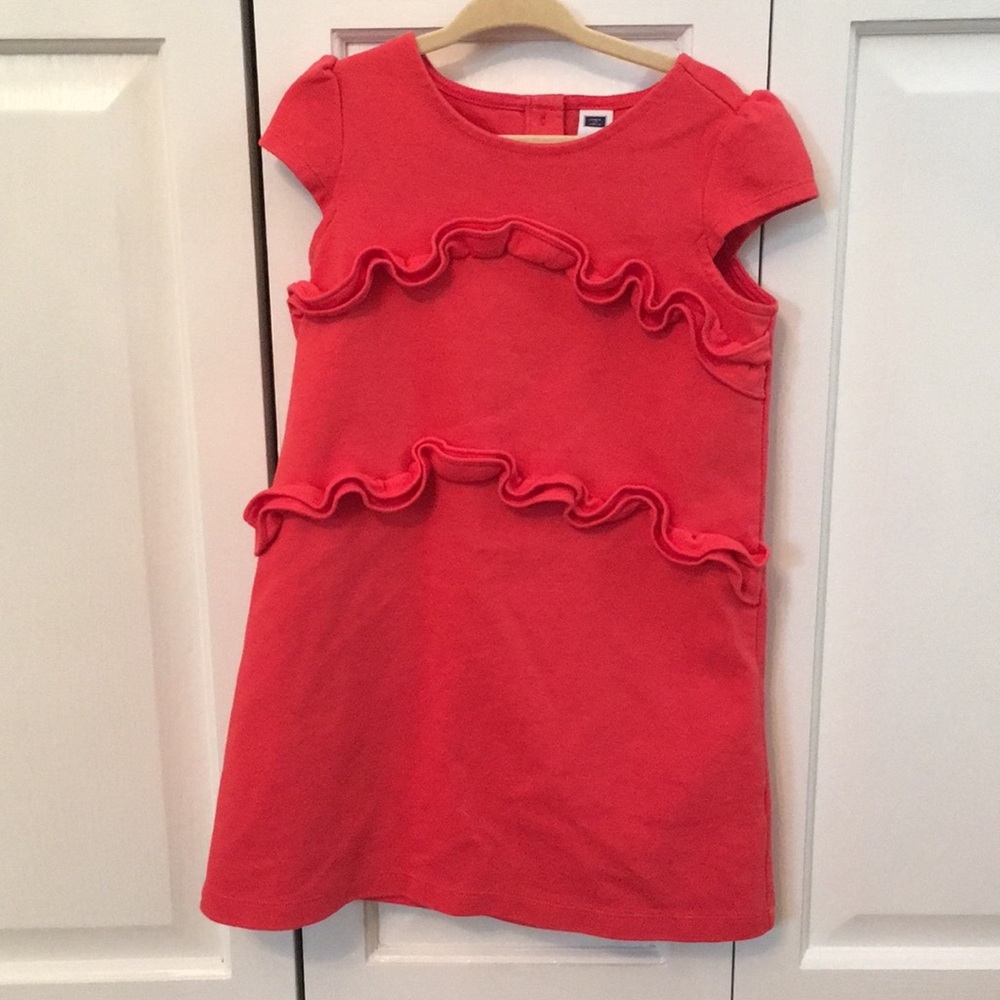 NWOT Janie & Jack size 4 dress with ruffles.